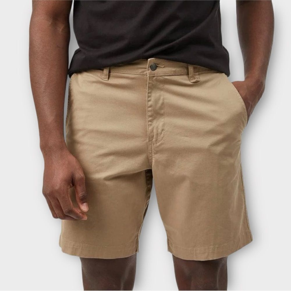 Tentree Twill Latitude Short In Khaki/Tan Everyday Casual Men’s Size 36